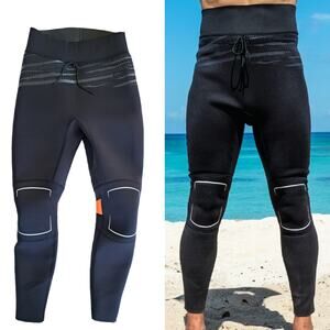 TUSA Sport Men’s 2 mm Neoprene Wetsuit Pants Large Black Snorkeling Dive Kayak